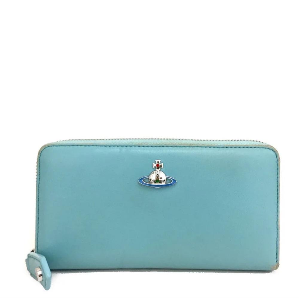 Vivienne Westwood Leather Zip Around Long Wallet/3L0216